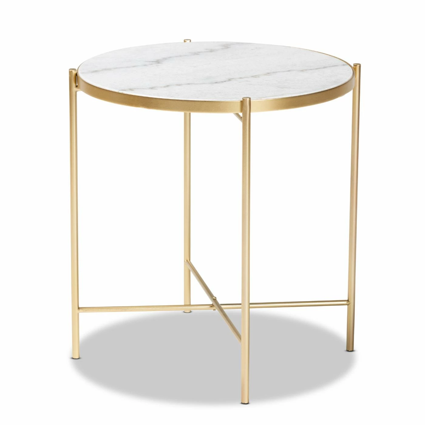 Cheap 🎉 Round End Tables & Side Tables Baxton Studio End Table 🎁