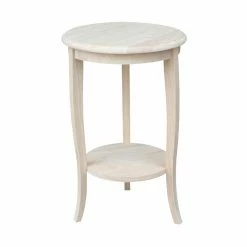 Coupon ✔️ Round End Tables & Side Tables International Concepts Cambria Round End Table - Small 😉