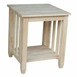 Wholesale 😉 Square End Tables & Side Tables International Concepts Mission Tall End Table ⌛