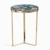 Best deal 🛒 All Other Brands Round End Tables & Side Tables La Sardaigne Agate End Table 👏