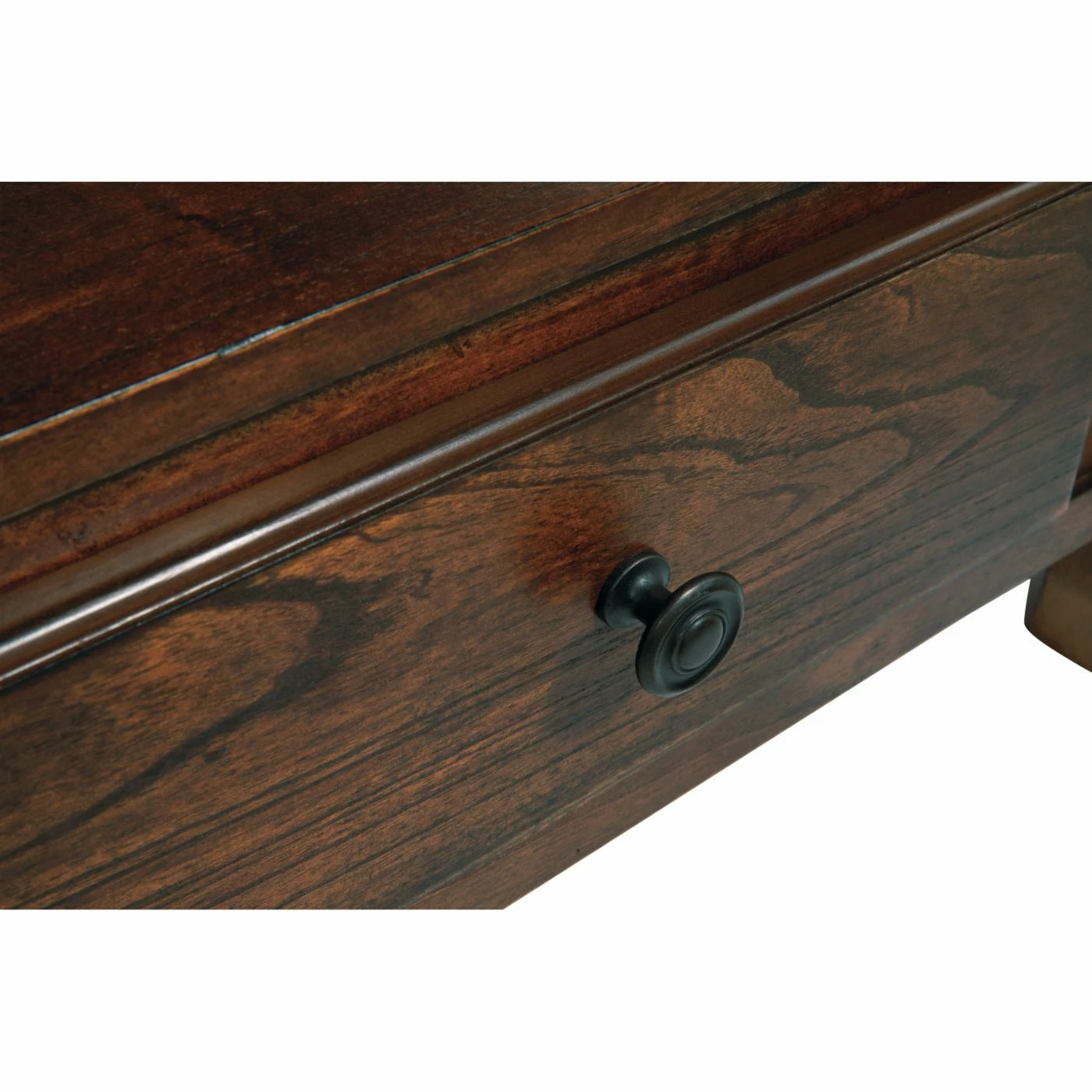 Budget ✔️ Rectangle End Tables & Side Tables Signature Design By Ashley Gately Brown Rectangular End Table ❤️ - Image 5