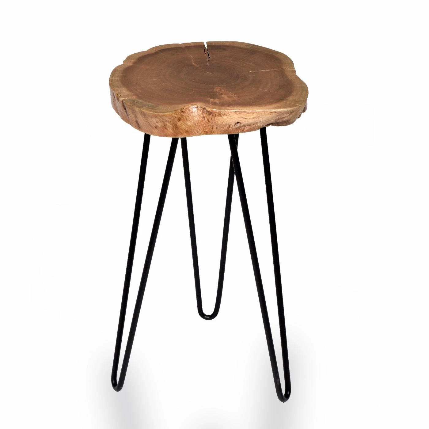 Cheapest π₯° Carolina Chair & Table Co. Round End Tables & Side Tables Carolina Chair & Table Co. Seti Live Edge Accent Side Table π - Image 5