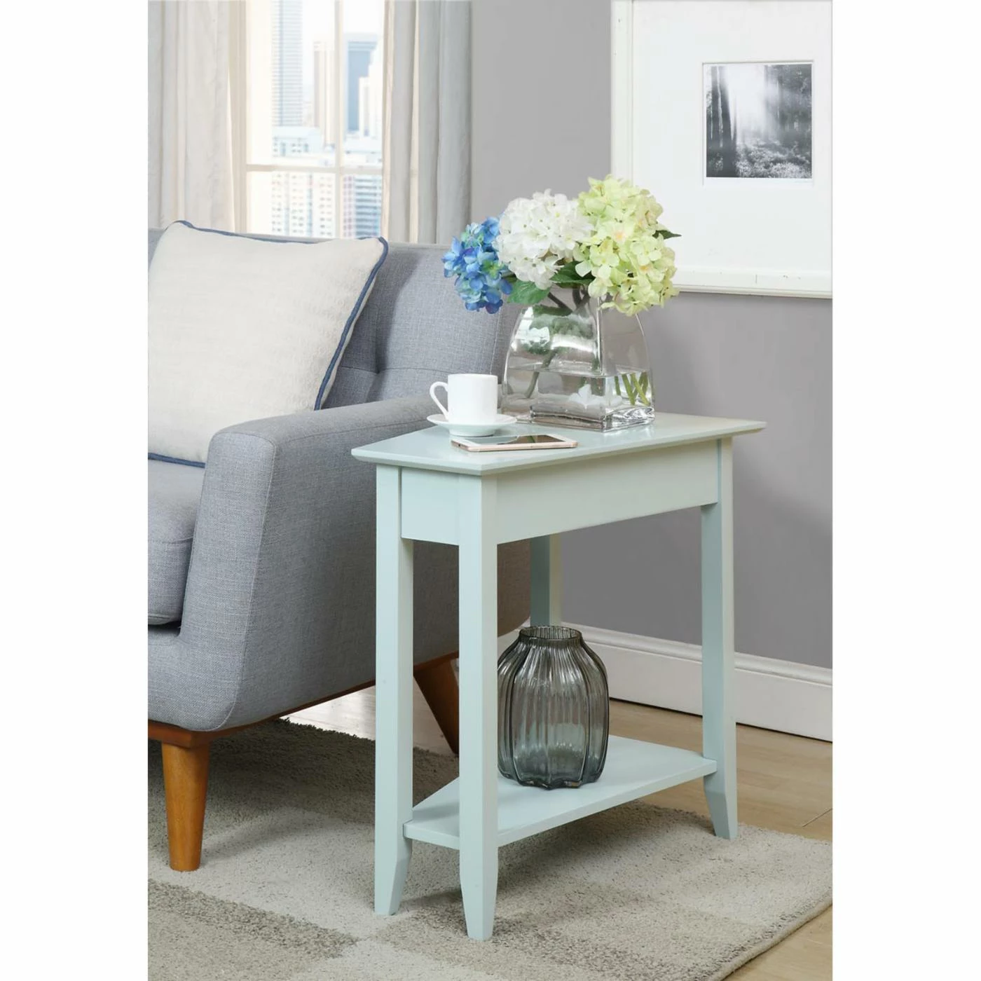 Flash Sale ๐ Other Shapes - End Tables & Side Tables Convenience Concepts American Heritage Wedge End Table ๐คฉ - Image 5