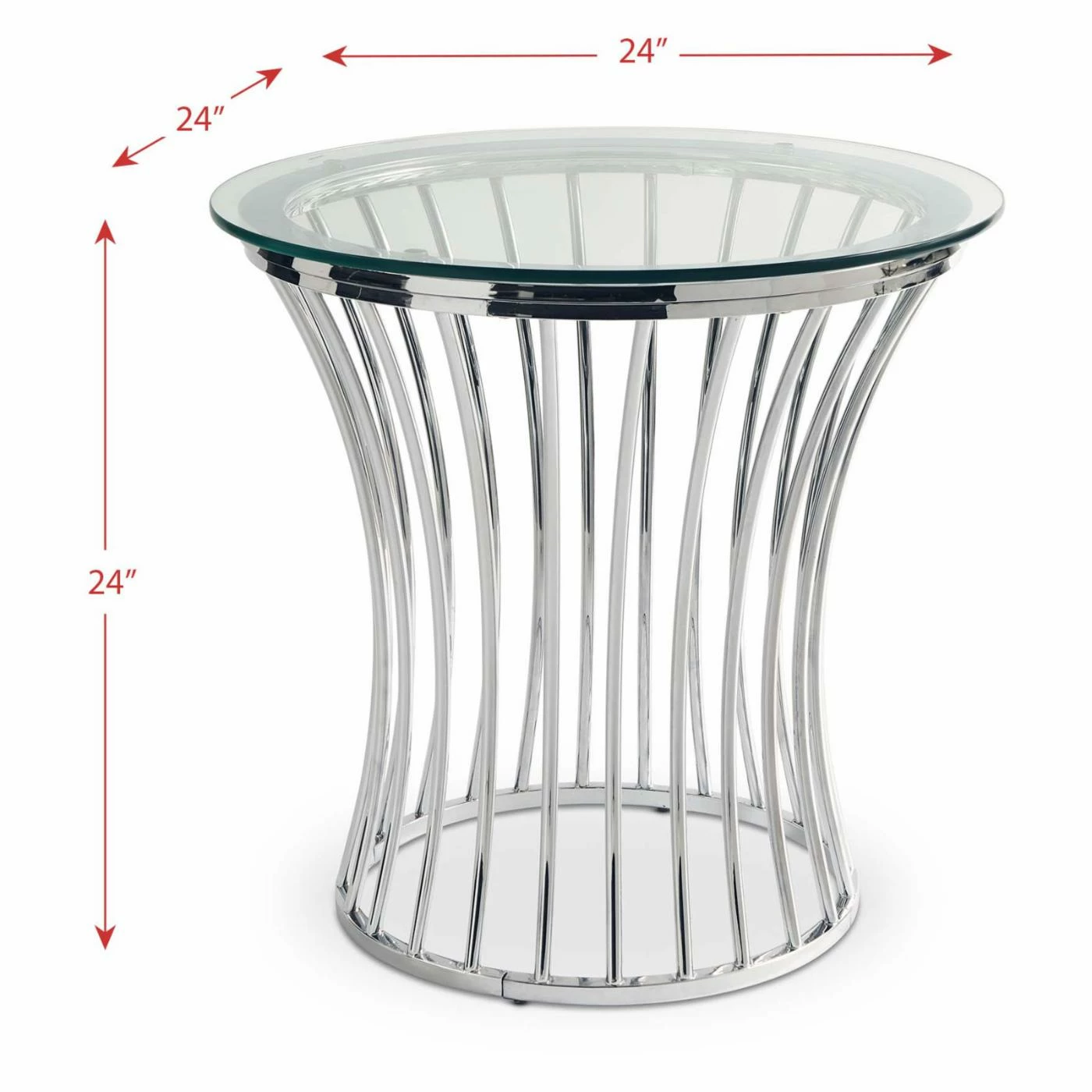 Best Pirce π Round End Tables & Side Tables Picket House Furnishings Astoria Round End Table β - Image 5