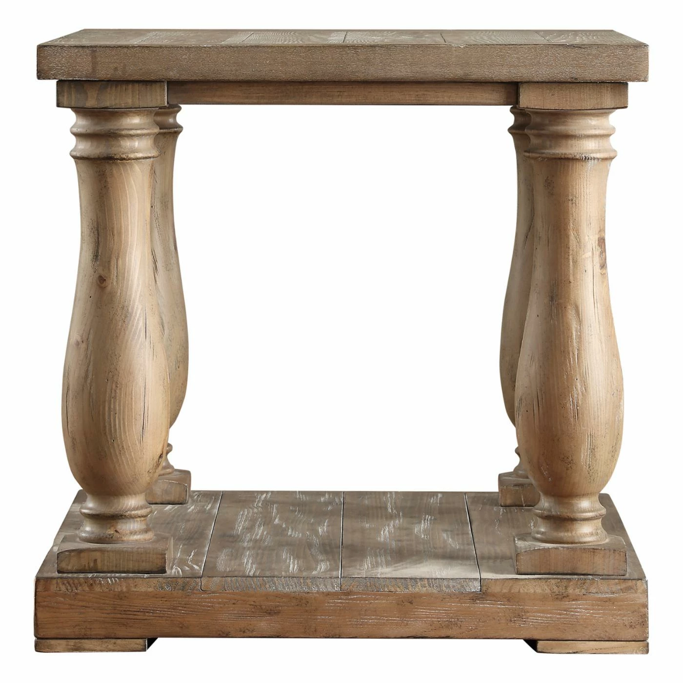 Best Pirce βοΈ Square End Tables & Side Tables HumbleNest Homestead Antique Farmhouse End Table π - Image 4