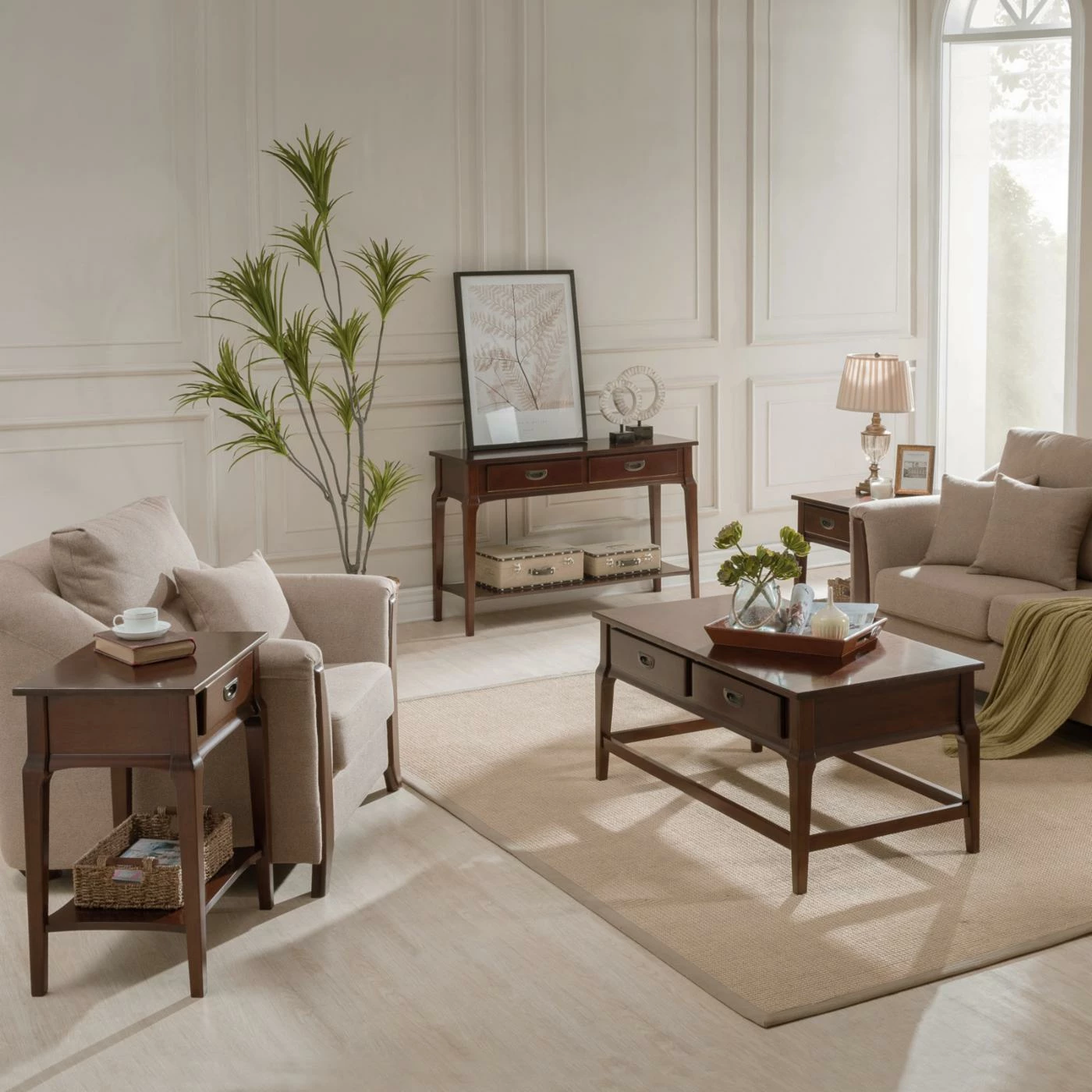 Buy π Rectangle End Tables & Side Tables Leick Home Stratus Drawer End Table π - Image 5