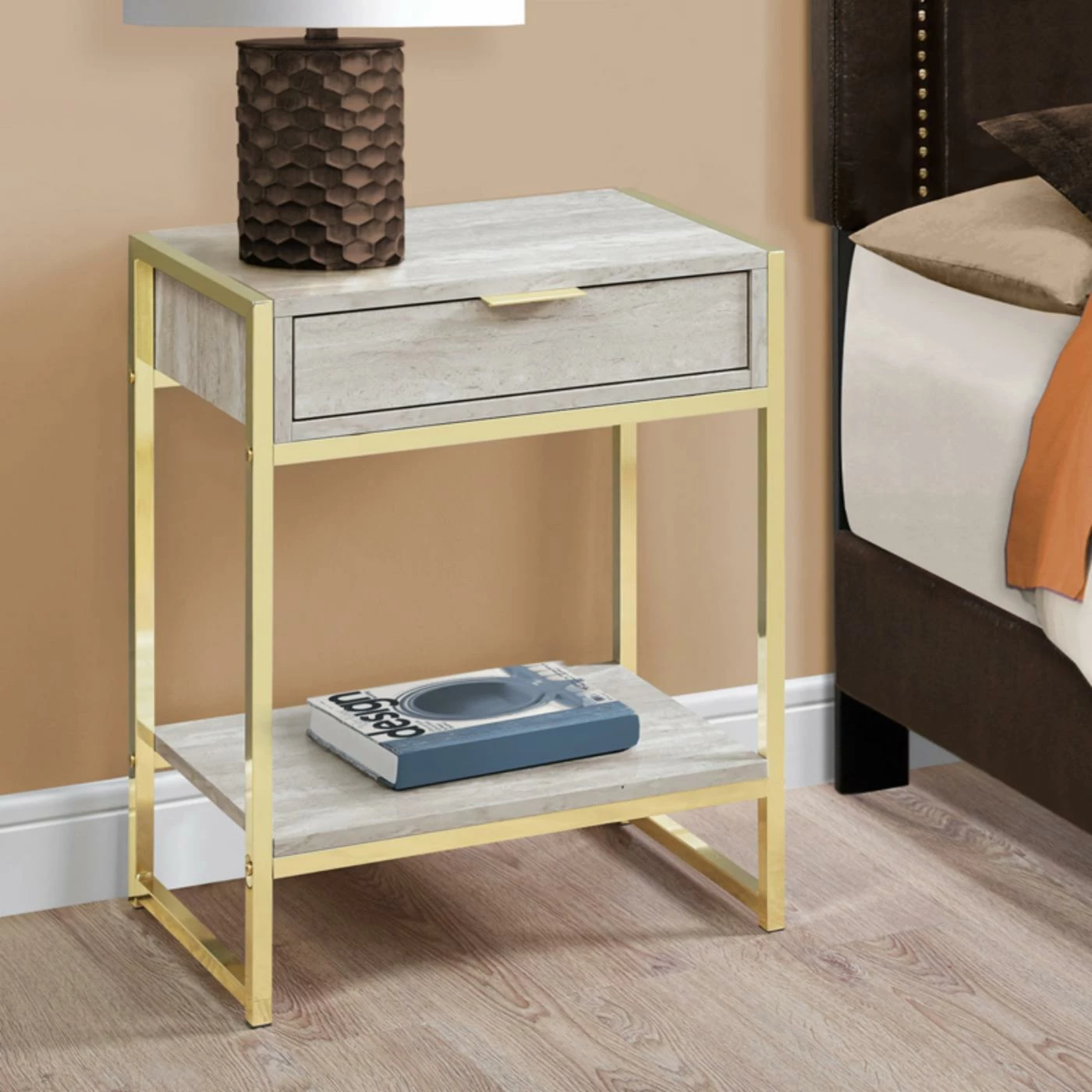 Promo π₯ Rectangle End Tables & Side Tables Monarch Specialties Single Drawer End Table With Shelf π€© - Image 5