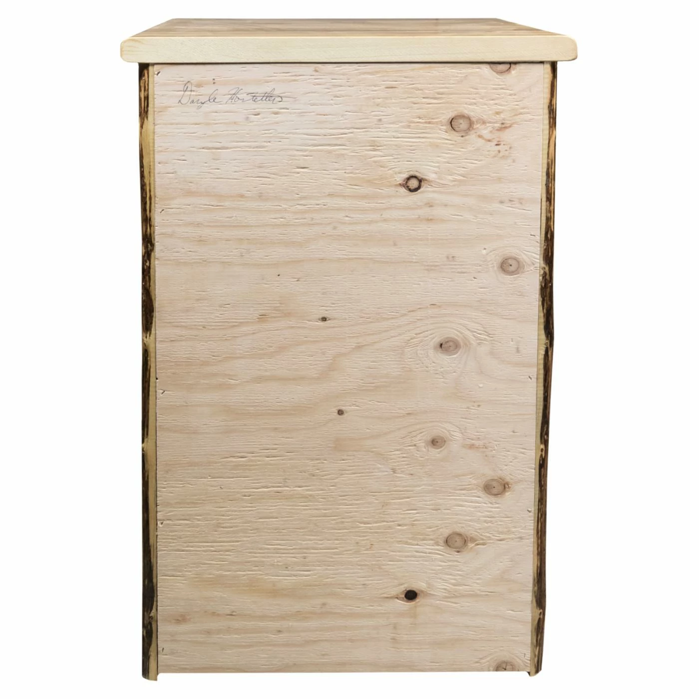 Outlet 🎁 Square End Tables & Side Tables Montana Woodworks Glacier Country Left Hinged End Table 🥰 - Image 4