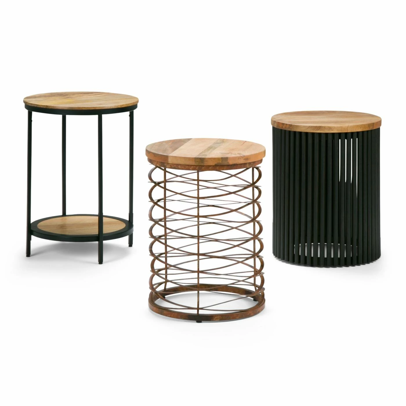 Flash Sale π Brooklyn & Max Round End Tables & Side Tables Brooklyn + Max Berman Round Accent Side Table π - Image 5