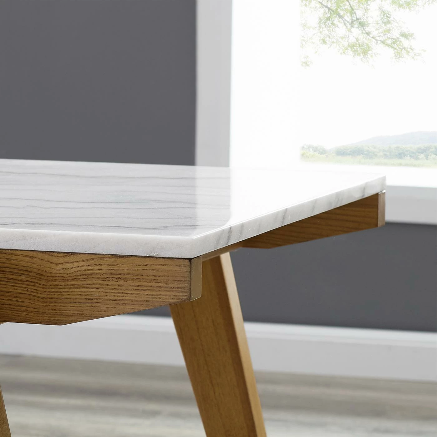 Brand new π Square End Tables & Side Tables Steve Silver Co. Celeste Marble Top End Table π - Image 5