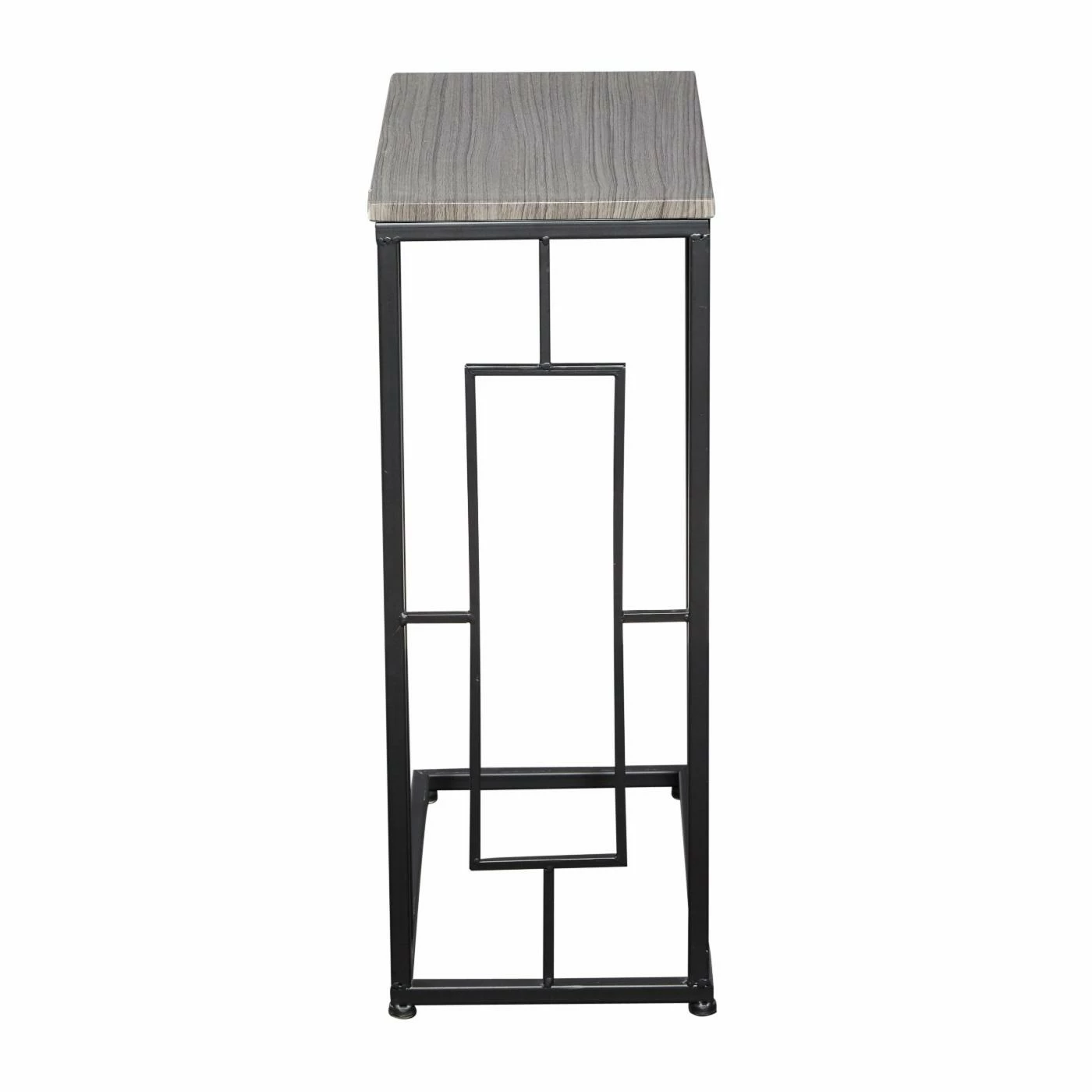 Discount 👍 Rectangle End Tables & Side Tables DecMode Contemporary Rectangular Accent End Table 👍 - Image 5